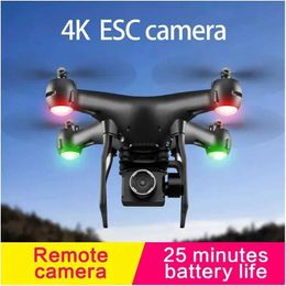 Drones S32T 4K luchtfotografie lange afstand elf mini drone quadcopter met elektrische verstelbare camera rc helikopters geschenken gratis retour 24416