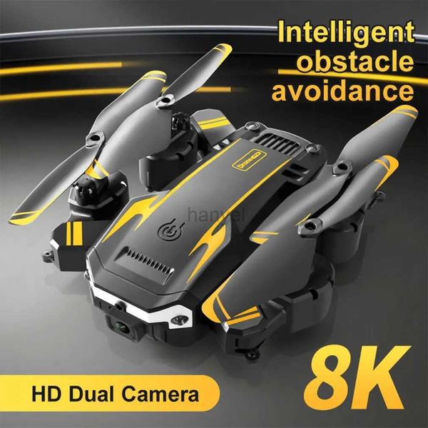 Drones S6 Mini Drone 4K pliage UAV Évitement des obstacles intelligents HD 8k Double caméra Remote commande Aircraft Aerial Camera Drone 240416