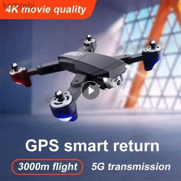 Drones S604 Pro Drone GPS 5G WiFi 4K 6K Double caméra haute définition Motor sans balais FPV Photographie aérienne professionnelle Quadcoptère 24313