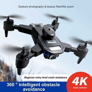 Drones S69 UAV transfrontalier haute définition 4K double caméra photographie aérienne avion à quatre axes télécommande à altitude fixe YQ240217
