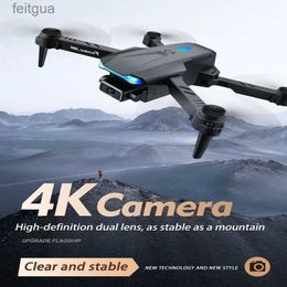 Drones S89 Mini Drone 4k HD double caméra professionnelle WiFi Fpv préservation de la hauteur RC quadrirotor hélicoptères intelligent Selfie enfant jouet YQ240211