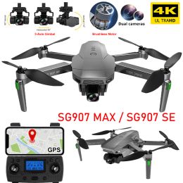 DRONES SG907 MAX / SG907 SE DRONE 4K GPS PROFESIONAL 5G WiFi HD Camera 3axis Gimbal sans balais Motor FPV Drone RC Quadcopter vs SG906