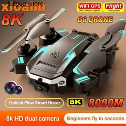 Drones geschikt voor Xiaomi G6 Drone GPS 8K Professionele high-definition luchtfotografie Omnidirectionele obstakelvermijding 5G Drone Toosty S24513178