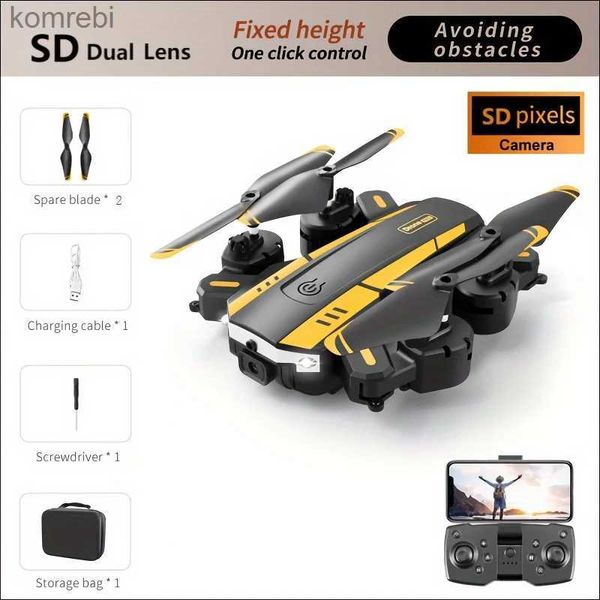 Drones T6 Drone aéreo con cámara dual HD Despegue y aterrizaje con una tecla 540 Reconocimiento inteligente de gestos para evitar obstáculos 24313