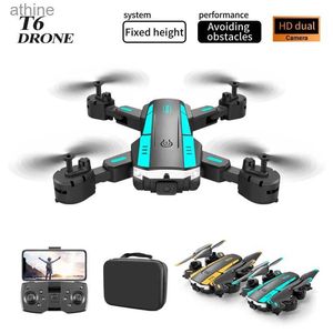 Drones T6 Drone avec caméra en ofert avion télécommande Mini livraison gratuite roman meilleure vente drone professionnel hélicoptère jouets YQ240129