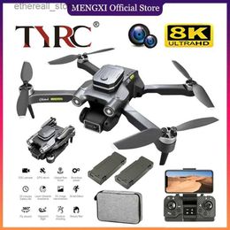 Drones TYRC H23 nouveau P8 Pro 6K Drone professionnel évitement d'obstacles 8K DualHD caméra 5G moteur sans brosse pliable quadrirotor cadeaux jouets Q231107