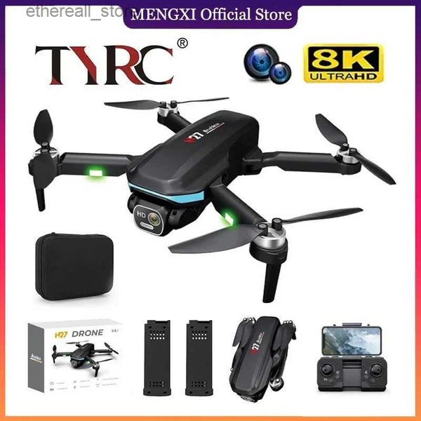 Drones TYRC XK E98 Drone professionnel 4K HD caméra Mini Dron localisation du flux optique 4 côtés évitement d'obstacles quadrirotor jouet cadeau Q231108