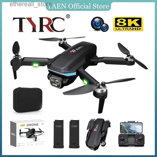 Drones TYRC XK E98 Drone professionnel 8K HD caméra Mini Dron localisation du flux optique 4 côtés évitement d'obstacles quadrirotor jouet cadeau Q231108