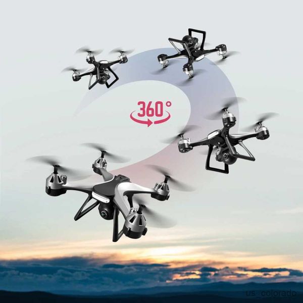 Drones UAV HD professionnel double caméra télécommande hélicoptère 4K Drone photographie aérienne quadrirotor Wifi avion pour enfants