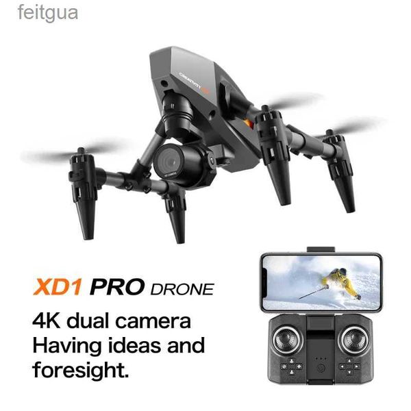 Drones XD1 RC Drone 4/6/8K alliage double HD Camear photographie aérienne professionnelle éviter les obstacles flux optique Quadrotor jouets YQ240213