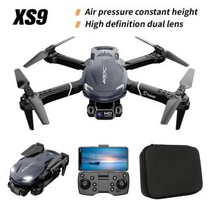 Drones XS9 Drone 4K Dual HD Camera Professional Helicopter Obstacle Vermijding Aerial Fotografie FPV Quadcopter RC Plane Toys voor jongens
