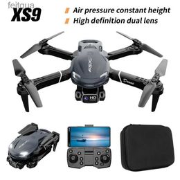 Drones XS9 met camera Hd-antenne Rone Zwevend vliegtuig met vaste hoogte Automatisch retourpad Vlucht E88 E99 Upgrademodel YQ240213