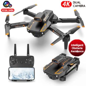 Drones Z5 4K Drone Professional Obstacle évitement Double caméra pliable RC Quadcopter Dron FPV 5G WiFi Remote Control Helicopter Toy