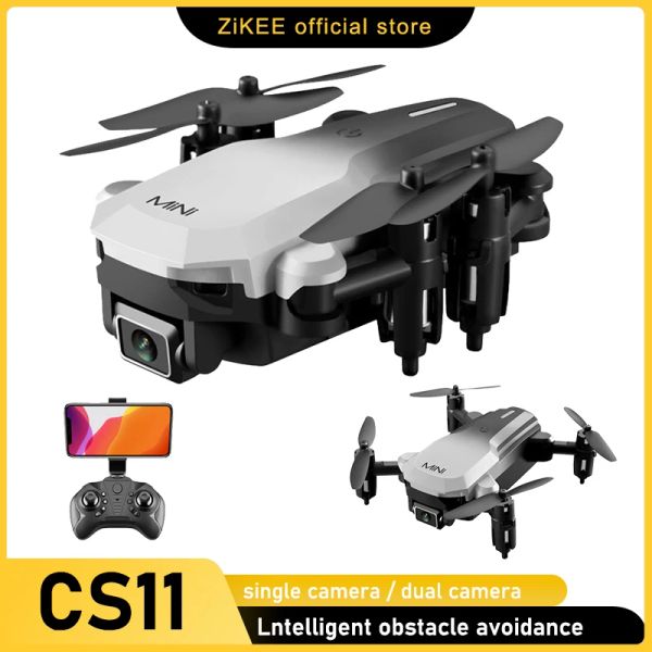 Drones Zikeex CS11 RC Drone avec caméra HD 4k mini 2.4g FPV professionnel quadcoptère une clé Retour Dron Intelligent Obstacle évitement