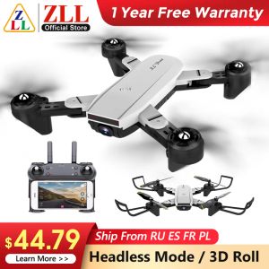 Drones zll sg700d 4k 1080p drone rc vouwbare quadcopter met dubbele camera optische stroom 50x zoom 2.4g wifi fpv dron