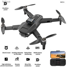 Drones ZLLRC SG105PRO RC Drone avec moteur sans balais flux optique 2.4G WIFI FPV 4K EIS HD caméra Obstacle éviter quadrirotor jouet YQ240211