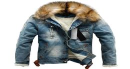 Drop 2020 New Men Jeans Jacket and Coats Denim épais Winch Winter Outwear S4xl LBZ214661535