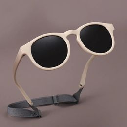 Drop Baby UV400 Polaris Sunglasses Tpee Soft 0-3 ans Eyewear Kids Fashion Silicone Boy Girl Outdoors Lunes 240424