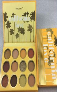 Drop California Love Eyeshadow Palette 12 kleuren Make -up set oranje pompoen kleurenpalet5460827