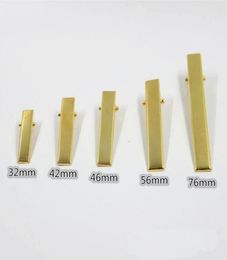 Drop Gold Single Prong Metal Alligator Clips Clips Hairpins Korker Bow 32MM42MM46MM56MM76MM 300PCS9833311