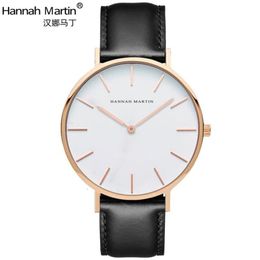 Drop Hoge Kwaliteit Rose Gouden Wijzerplaat Horloge Mannen Lederen Waterdicht Horloge Vrouwen Jurk Mode Japan Quartz Saat283f