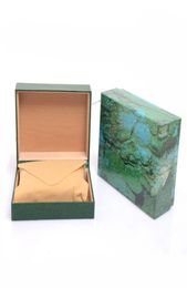 Drop Luxury Mens for Watch Box Green Wooden Inner Woman039s montres Boîtes Men Boîte de bracelet Box Glitter20084074904