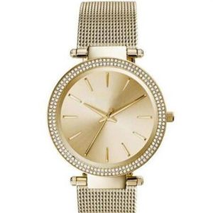 Gota M3367 M3368 M3369 Reloj de cuarzo para mujer de alta calidad Relojes de pulsera con diamantes Reloj de acero inoxidable Original box283y