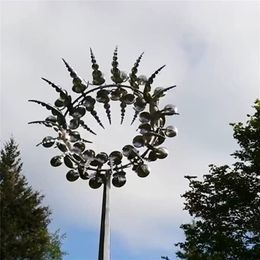 Drop Magical Metal Windmill Outdoor Wind Spinners Wind Catchers Yard Patio Garden Decoratie 220531