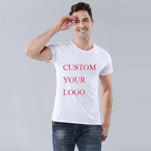 Drop Modal t-shirts hommes gratuit personnalisé ou votre image à manches courtes été t-shirts hommes cadeaux t-shirt grande taille 5XL 220614