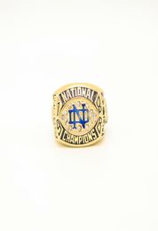 Orden de caída 1988 Notre Dame Fighting Irish Football Championship Ring Fans Ring Hing Quality2115682