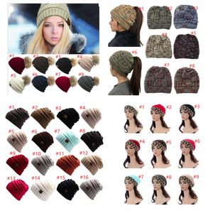 Drop Ship sombreros mujeres gorro de punto de ganchillo gorros cálidos de invierno mujer de punto sombreros elegantes sombrero de niños grandes