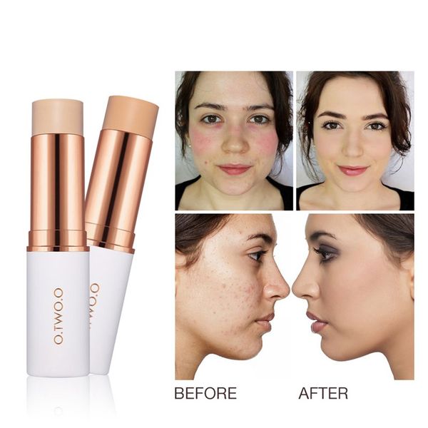 Envío Directo O.TW O.O 6 colores Maquillaje facial profesional corrector en barra blanqueamiento corrector iluminador base en barra adecuado