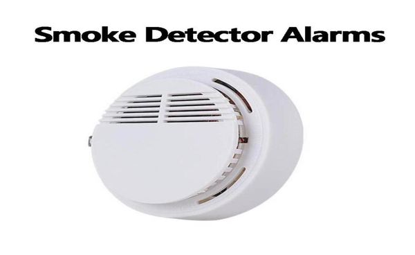 Drop Ship Detector de humo Sistema de alarmas Sensor Alarma contra incendios Detectores inalámbricos independientes Seguridad para el hogar LED estable de alta sensibilidad 851372732
