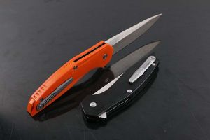 2 Kleur Flipper Folding Mes 8Cr13 58HRC Satin Blade G10 Handvat EDC Pocket Messen met Black Paper Box-pakket