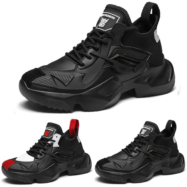 Drop Shipping Platform Sneaker Pattern2 White Blanc Blanc noir noir Red Lace Cushion Young Men Boy Running Shoes Designer Trainers Sports Sneakers