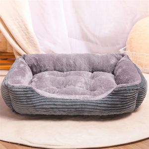 Caída de transporte multicolor para mascotas, cama grande para perros, casa cálida para perros, nido suave, cesta para perros, perrera impermeable, perrera grande para gatos y cachorros 210224