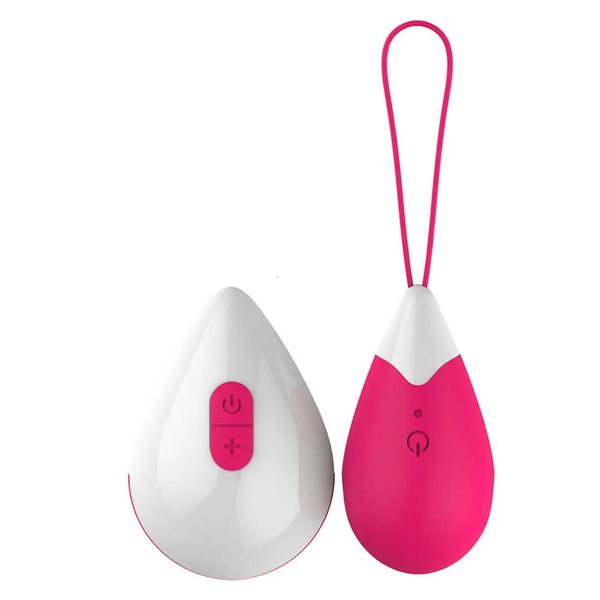 Gouttelettes vibrateur télécommande GSpot simulateur balle vaginale Plug Anal vibrant amour oeuf masturbateur Sex Toys pour femmes adultes 240102