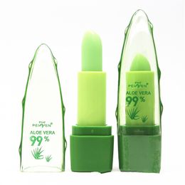 Livraison directe Aloe Vera baume à lèvres gelée lèvres baume hydratant et chauffant rouge à lèvres longue durée opp Bags2087953