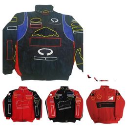 Dropship broderie Riding Suit Men Motorcycle Locomotive Suit American Racing Cost Vestes Loos