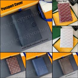 Porters de cartes de couverture de porte-passeport de qualité supérieure / OK Qualité 2Brands avec boîte-cadeau