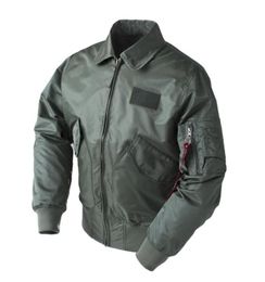 Livraison directe tactique armée militaire CWU45P Bomber veste hommes vol Baseball Top Gun noir B3 Airforce pilote vol coupe-vent 20102788554