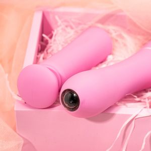 Vibromasseurs de livraison directe pour femmes Grade étanche AV Vibration Massager APP Bluetooth connecté avec une mini caméra vidéo