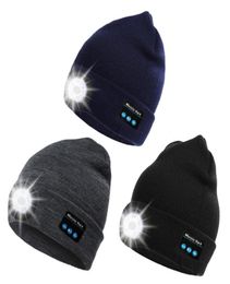 Livraison directe, bonnet chaud, sans fil, Bluetooth, casquette intelligente, casque d'écoute, haut-parleur, Mic7761207