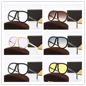 Marque de dropshipping Tom Designer Sunglasses High Quality Metal Sunglass Men Lunes Femmes Soleil Sun Glasse