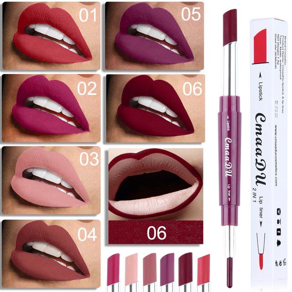 Productos Dropshipping CmaaDU 4 colores diamante impermeable de larga duración hidratante brillo de labios brillo lápiz labial envío puntual