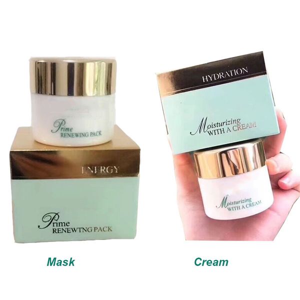 Livraison directe Prime Pack de renouvellement masque hydratant avec une crème bonheur visage 50ml