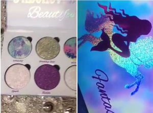 Dropshipping Nuevo maquillaje Love Luxe Beauty Fantasy Sombra de ojos Eres increíblemente hermosa Paleta de resaltadores 6 colores Sombra de ojos Epacket gratuito