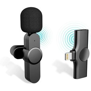 K11 2.4G Mini Microfoon Clipon Rapel Live condensor Microfoons Lavalier Wireless voor Tiktop YouTube Voice Reconding