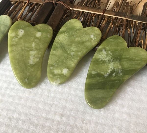 Dropshipping Venta al por mayor Gua Sha Piel Cuidado facial Tratamiento Masaje Jade Herramienta de raspado SPA Salón Proveedor Belleza Herramientas de salud de alta calidad