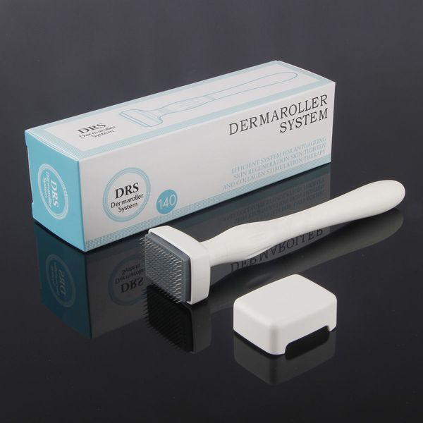 DRS 140 Microneedle Derma Stamp dermaroller Pen Soins de la peau Thérapie Cicatrices d'acné Anti-vieillissement Santé Beauté